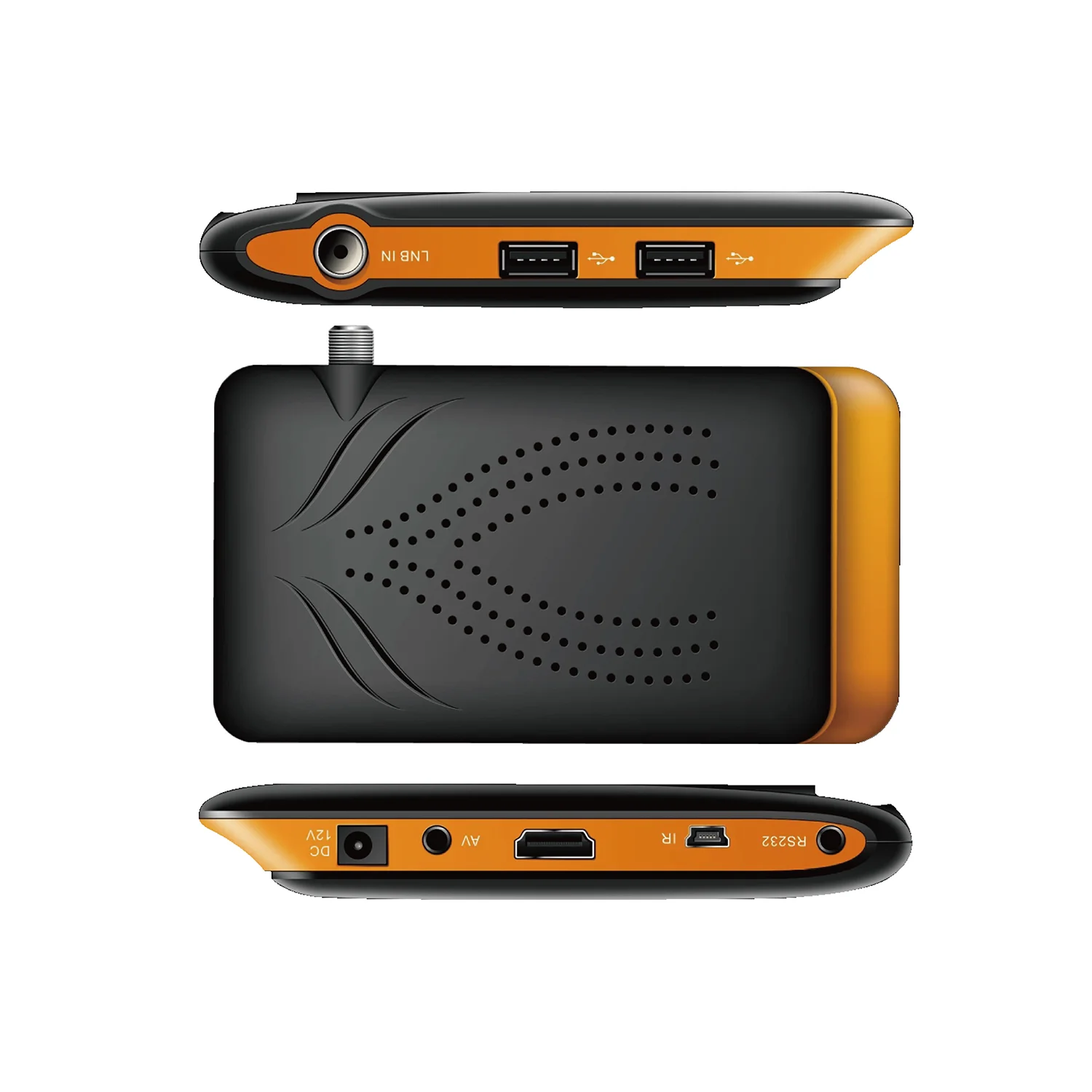 Mini DVB S2 Satellite Receiver 1080P HD Digital DVB S2 GX6605S Set Top Box Receiver