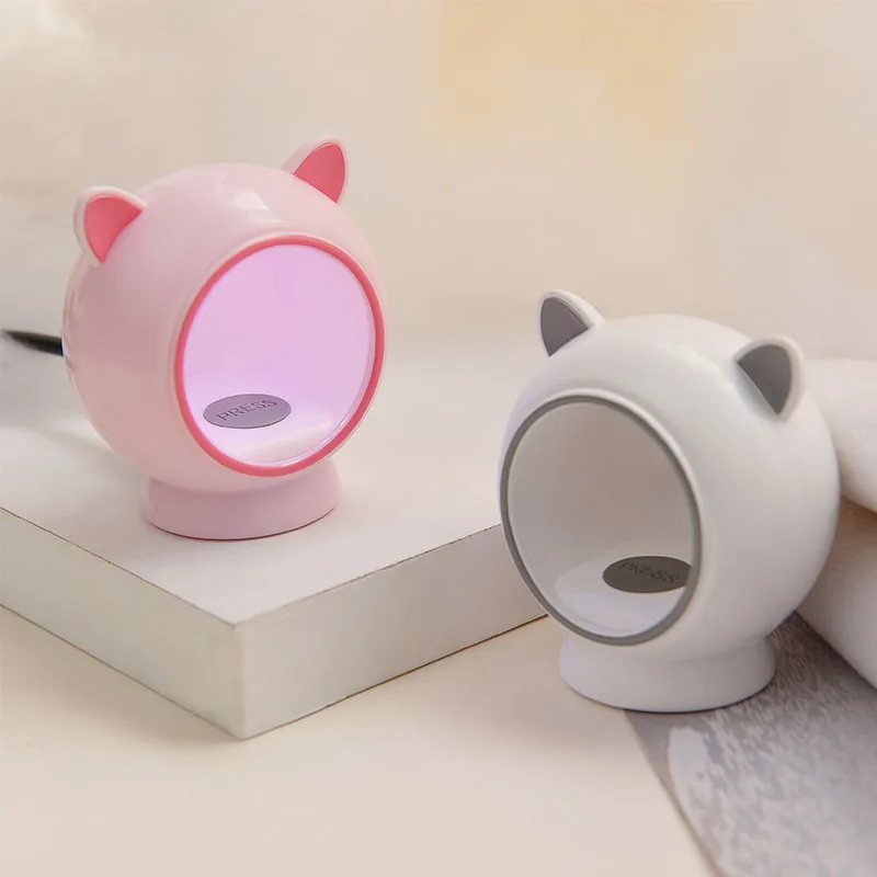 Portable small uv led light nail dryer machine 3pcs lamp beads fast curing gel polish nail art tools salon