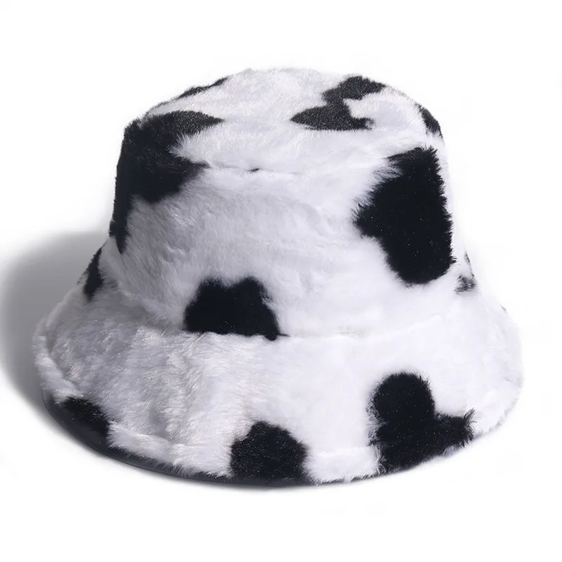 
Wholesale Fashion Designer Custom Fuzzy Wool Cashmere Bucket Hat Teddy Winter Fisherman Hats Women 2020 Custom Warm For Ladies 