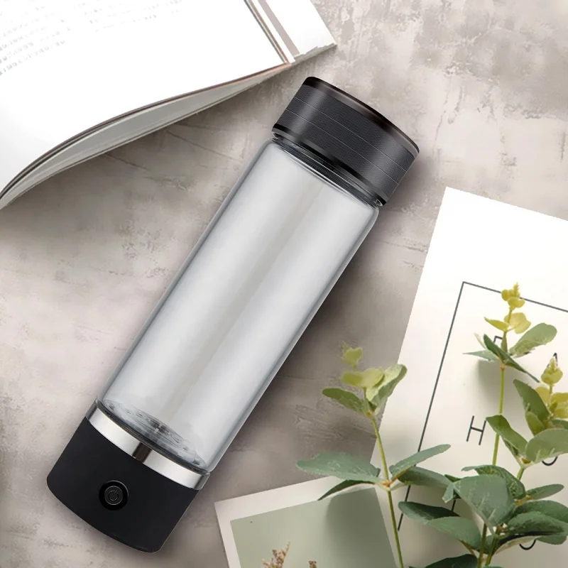 Portable USB hydrogen rich water bottle hydrogen water generator water electrolysis ionizer