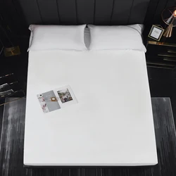 Comfortable to Touch, Custom Size, Luxury Bamboo Fiber Waterproof Mattress Protector, Microfi2018 Bed Protection Pad Bed Mat 60
