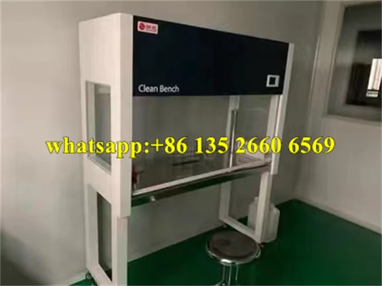 Stainless steel laminar air flow cabinet mushroom growing equipment vertical clean work bench for mushroom inoculation