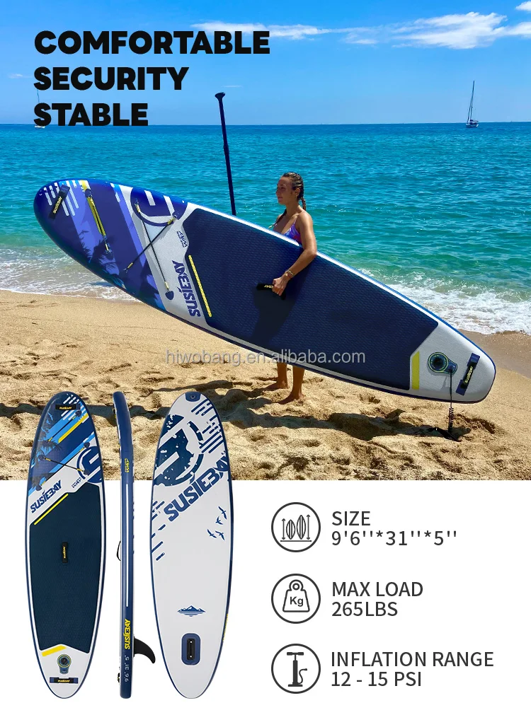 OEM inflatable stand up paddle board  sup  boards	outdoor camping game