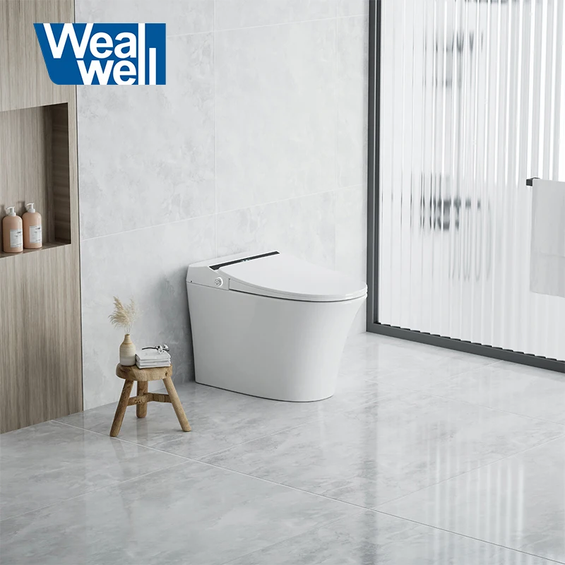 One Touch Ceramic intelligent Bidet for bathroom Auto flushing Smart Sensor toilet