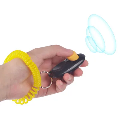 New Arrivals 2021 Universal Dog Training Clicker with Wrist Bands Strap, Colorful Dog Clickers for Pet Dog Training