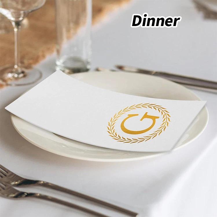 Free Sample Airlaid Color Paper Napkins Custom Dinner Napkins Dining Cutlery Pocket Napkins