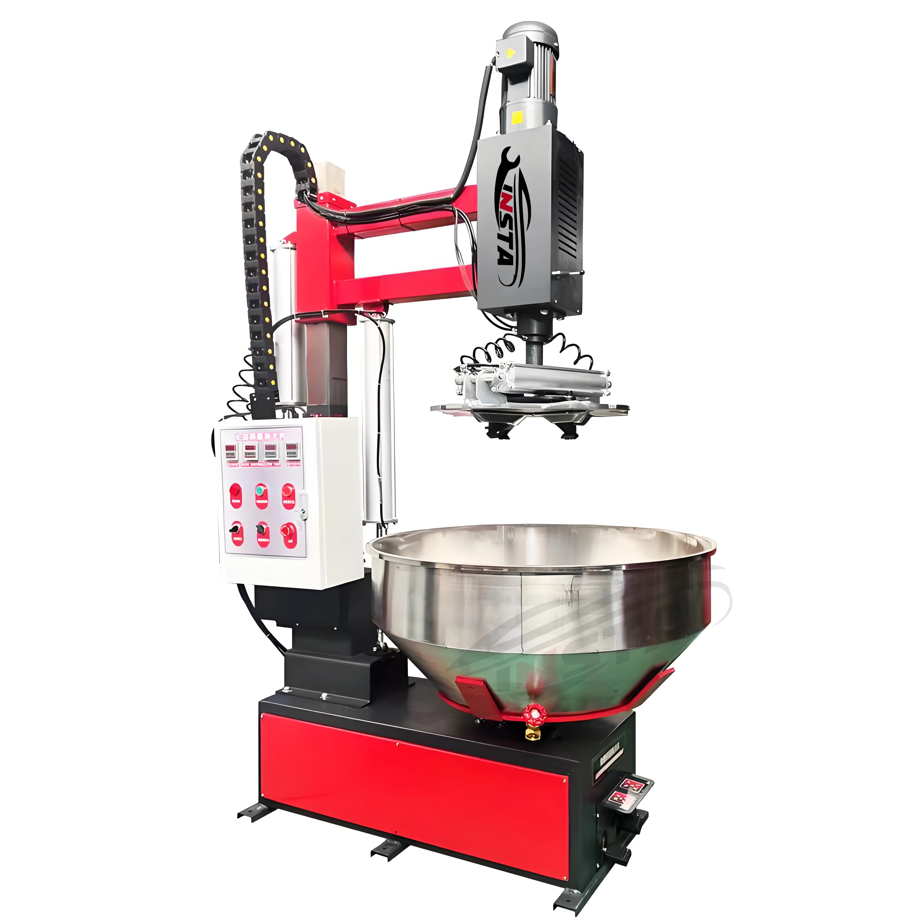 Factory price Fully Automatic  Wheel Polishing Machine For Car Alloy Rim Repair Grinding Wheel Polishing Machine