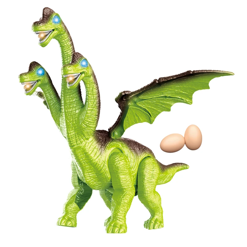 New arrival B/O electric educational walking robot dinosaur toys with sound light