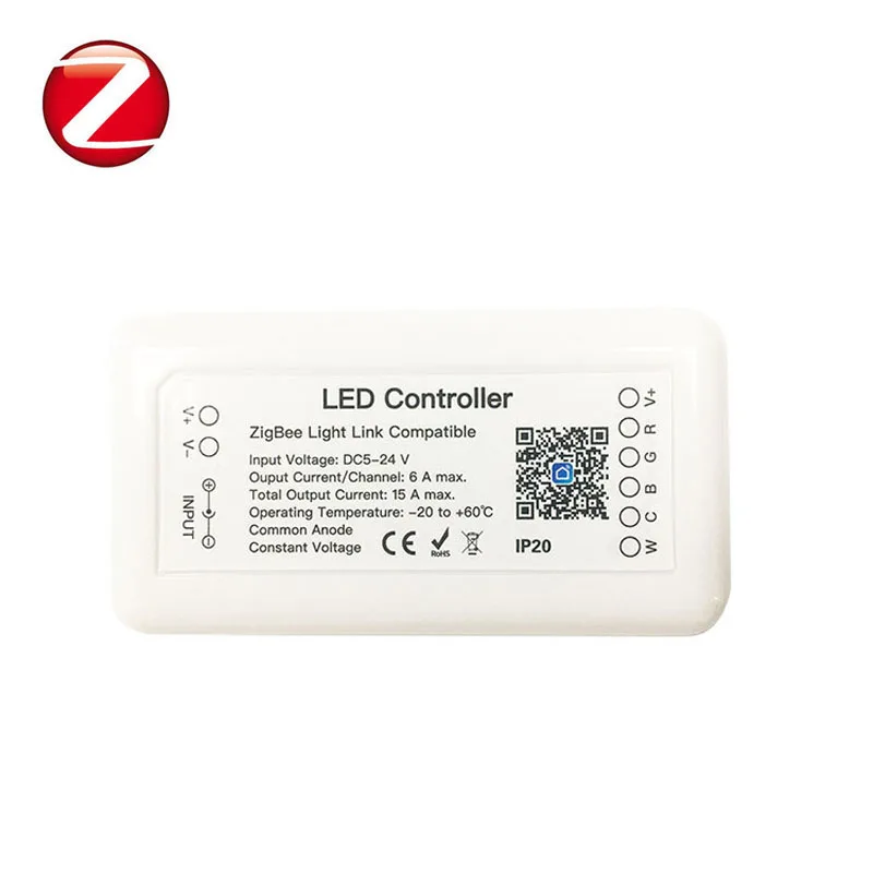 tuya zigbee high power 360W W/CW/RGB/RGBW/RGBCW RGBCCT led light controller work with alexa and google home