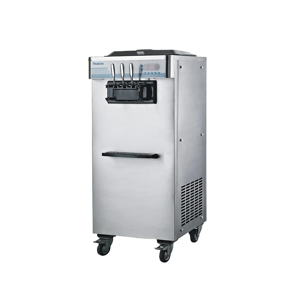 LR-IC-2 Freestanding Commercial Soft Ice Cream Machine for Bakery and Hotels