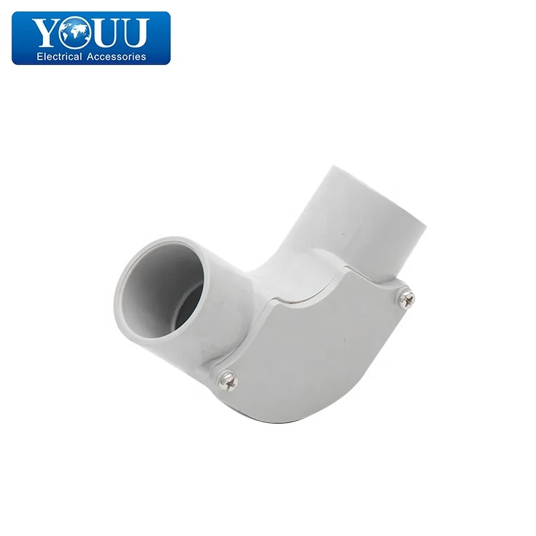 YOUU PVC Conduit Fittings Inspection Elbow IE 20 25 32