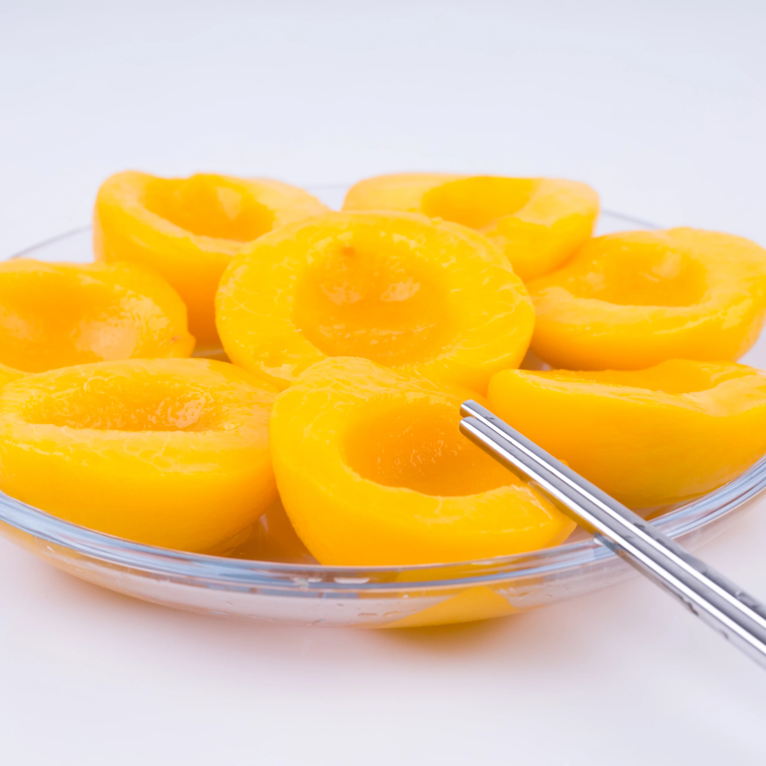 850g Canned yellow peach,fresh and juicy yellow peaches, in heavy syrup in China on sale