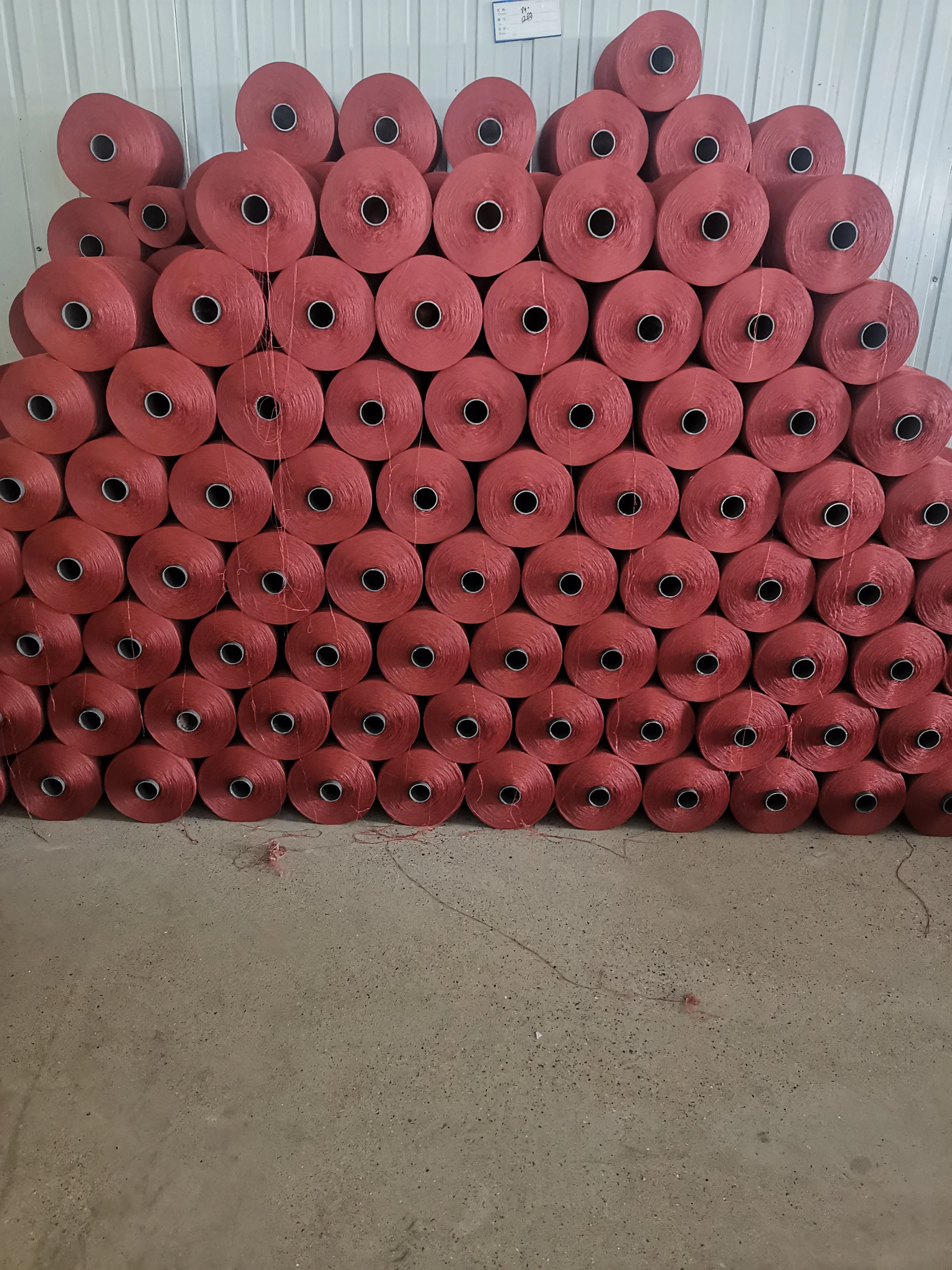 Polyester Yarn Oe Open End Weaving Net for fishing Spun Polyester Yarn