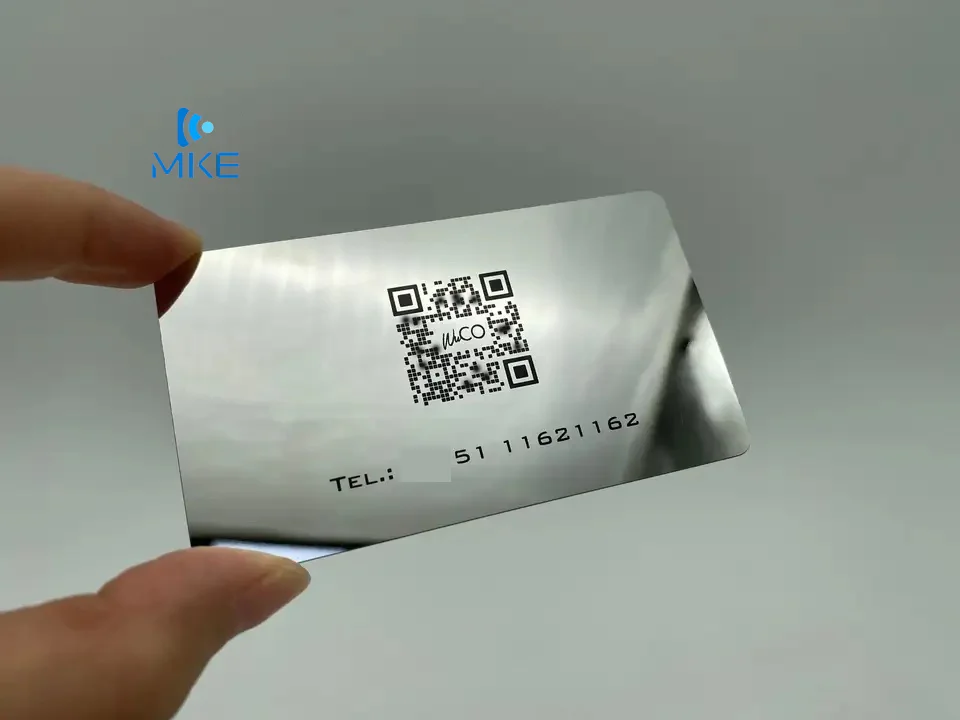 blank metal credit cards with magnetic stripe metal card