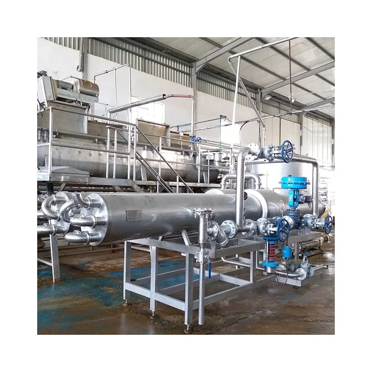 Industrial machinery tomato paste diluting blending mixing vacuum concentrate small production line