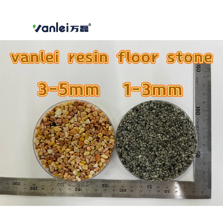 Resin Washed Stone Kit High Permeable Clear Epoxy Resin Bound For Outdoor Floor Coating