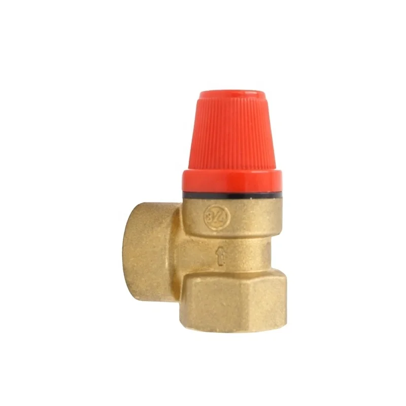 Brass Safety Relief Valves 1/2'-3/4'inch for Heating System