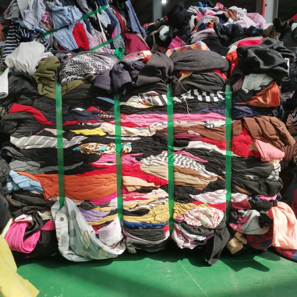 GGK Industrial Wiping Rags used recycled color cotton White Cleaning clothes waste mixed T-shirt rag