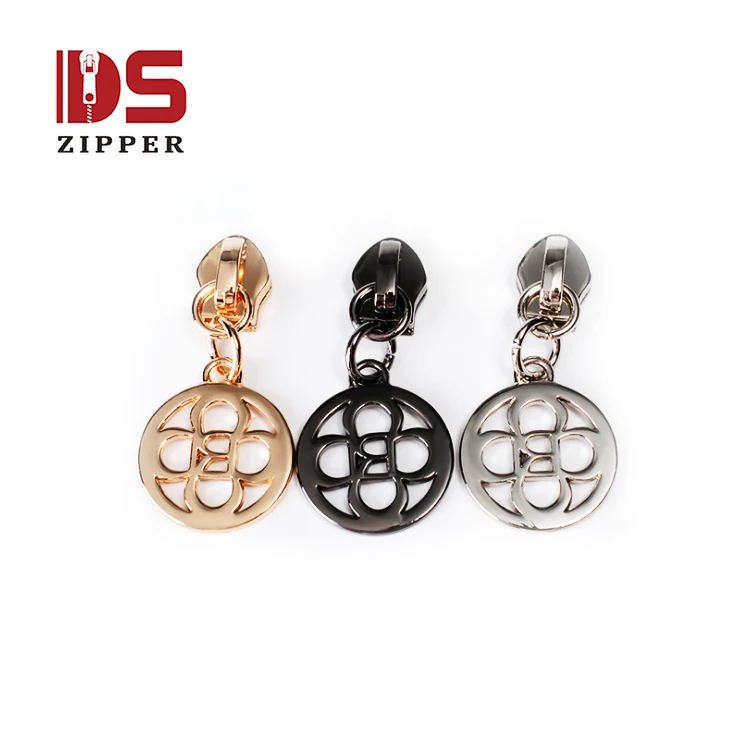 custom zipper pulls tailoring accessories woven zip lock medical nylon zipper slider