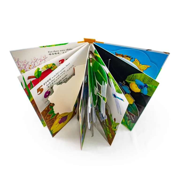 Professional Supplier Children Early Education CMYK Printing Service Fancy pop up Book Custom