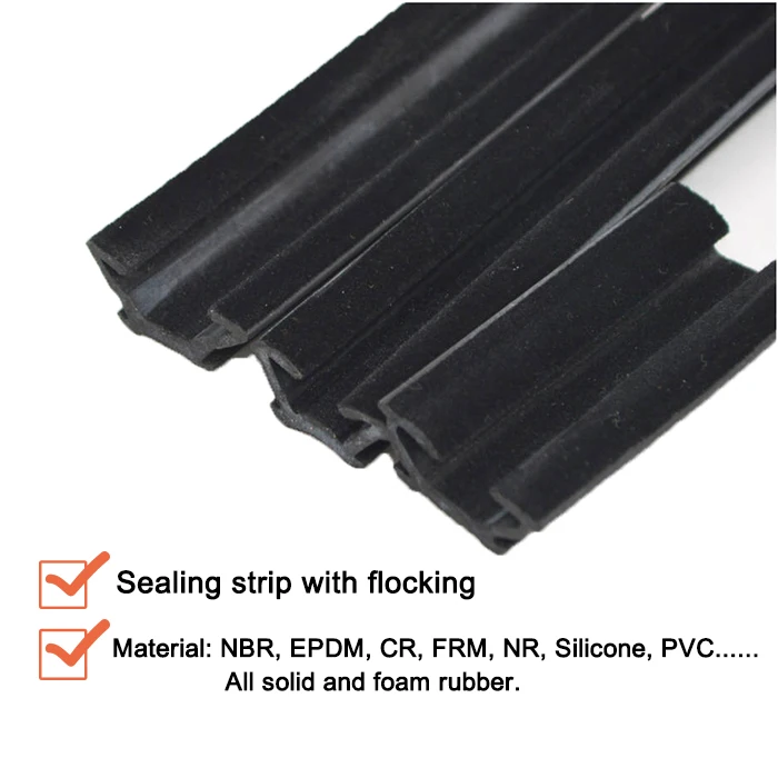 B-Shape Door Rubber Seal Strip Weatherstrip Self Adhesive Hollow for Car