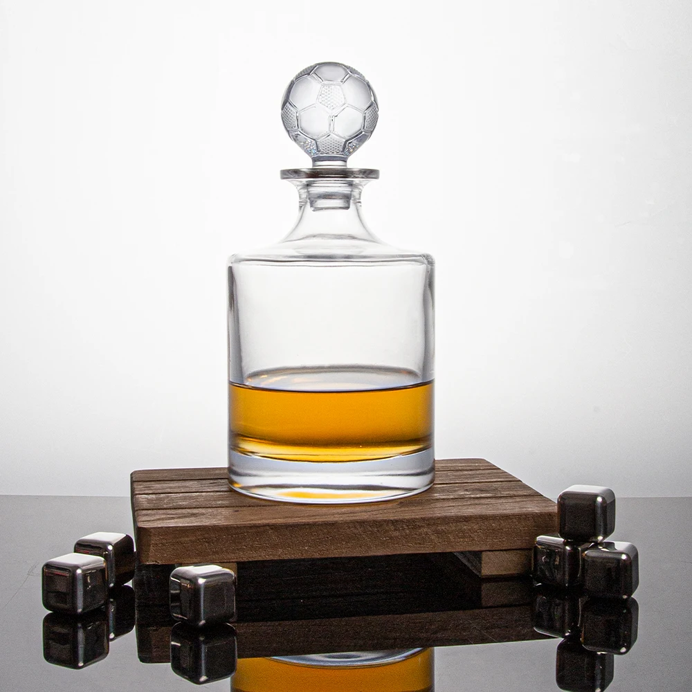 NOVARE 1000 ML  Factory Wholesale Whiskey Decanter With Ball Shape Stopper