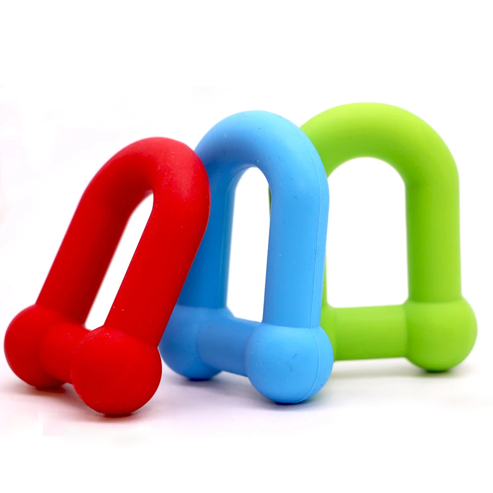 2022 New Teether High Quality BPA Free Soft Silicone Shark Tooth chewable Necklace Infant Teething Toys