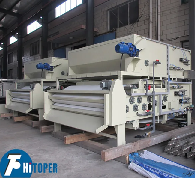 Belt filter press of PLC control automatically operation,continuous filtration press filter of belt type