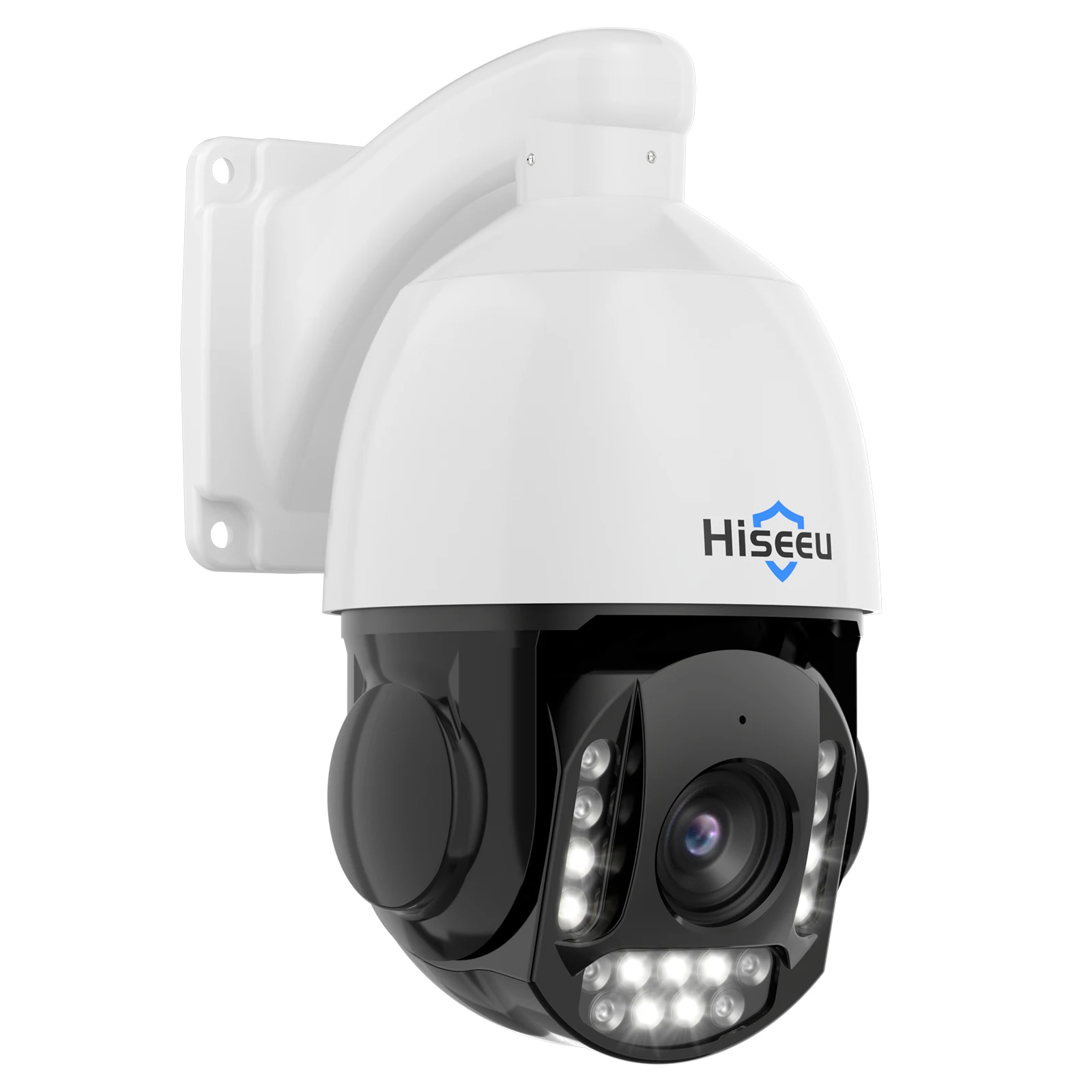 Color night vision 30X Optical Zoom HD 5Mp Auto Tracking CCTV IP Dome POE PTZ Camera