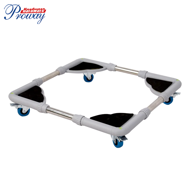 Adjustable Washing Machine Pedestal, Hot Sale Moving Stand With 4 Wheels Refrigerator Base Washing Machine Base/