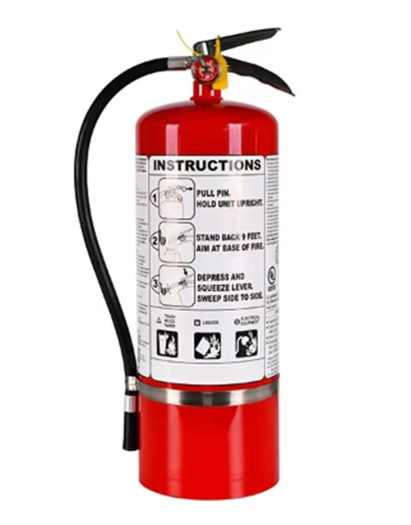 9kg High Quality Fire Equipment Dry Powder Fire Extinguisher for Outdoor Firefighting Work Fireman Use