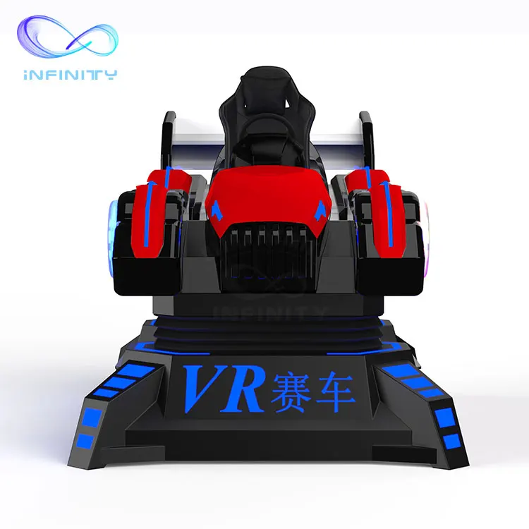 New arrival vr car racing simulator 9d vr car game machine vr car racing simulator driving simulator for kids