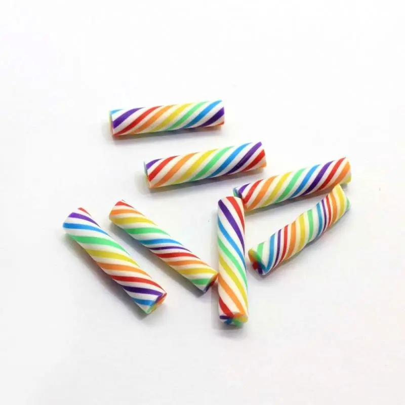  Палочка для конфет Marshmallow соломинка 25 мм полимерная глина конфеты палочки скрапбукинг принадлежности