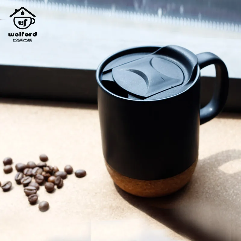 
Welford Wholesale White Reusable Tea Milk Custom Logo Porcelain Cappuccino Cup Ceramic Coffee Mug 