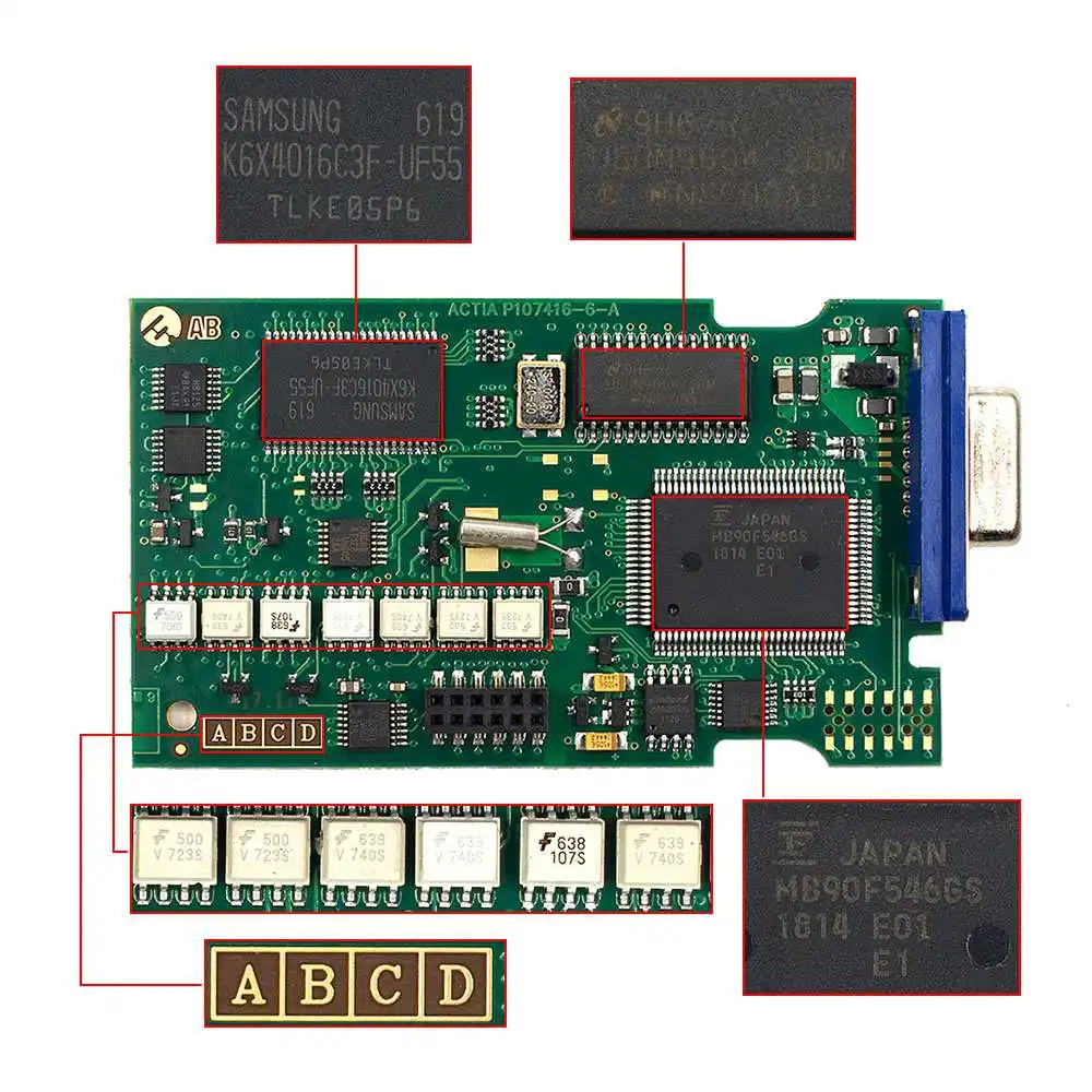 Диагностический сканер Golden Lexia 3 PP2000 Diagbox V7.83 для Peugeot Citroen lexia3 полный чип