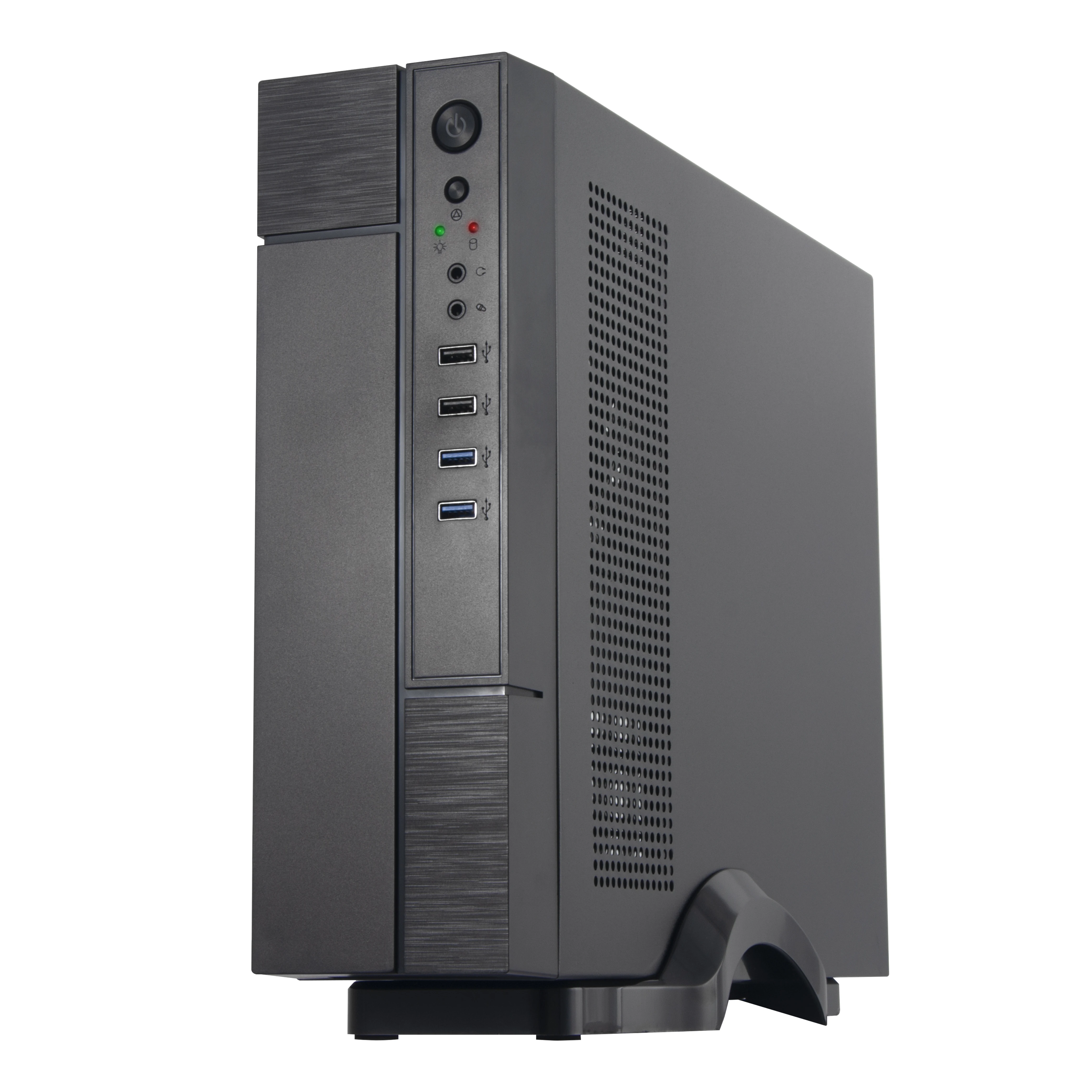 OEM Mini Slim office Popular ATX/M-ATX Computer Case&Towers PC Gaming Case For Desktop USB3.0 With Dust Screen with stand