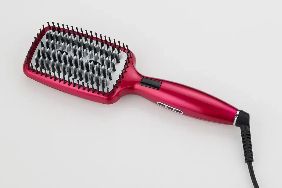 PTC Heating 50W Hair Beauty Tools Electric Ion 3 in 1 Hot Comb Straightener Electric Hair Straightener