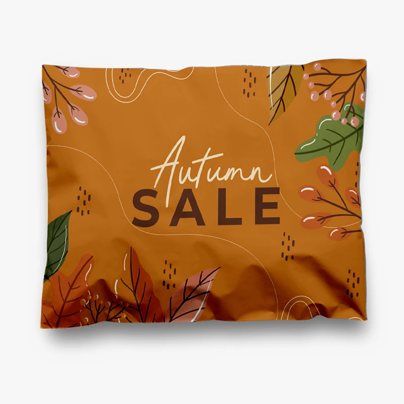 Custom Printed Dhl Tnt Ups Express Delivery Waterproof Postal Envelopes Brown polyester Mailing Bags