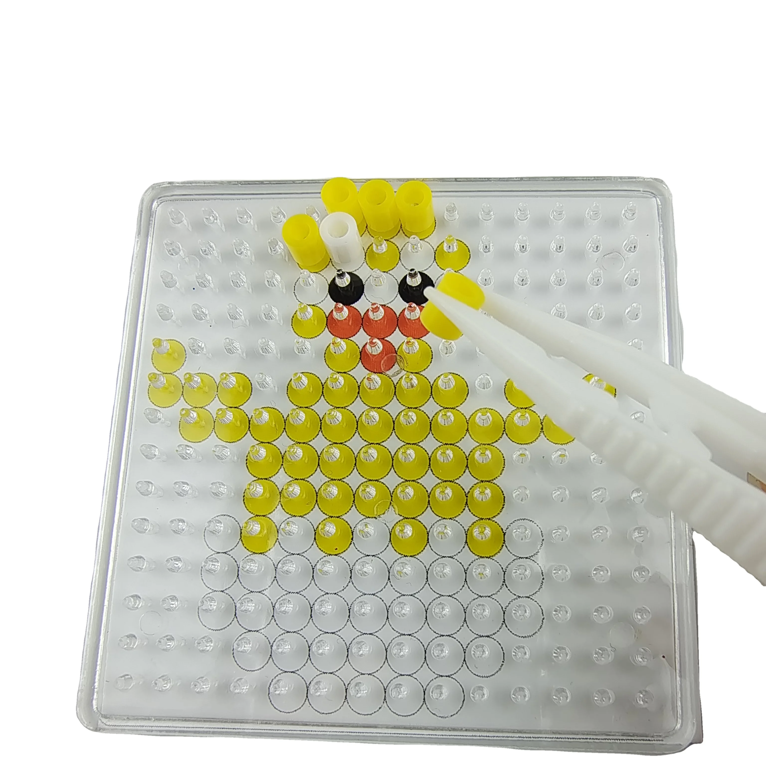 Customization Wholesale DIY Learning Bead Easter Chick  Bunny  Spell Melty Beads Kit