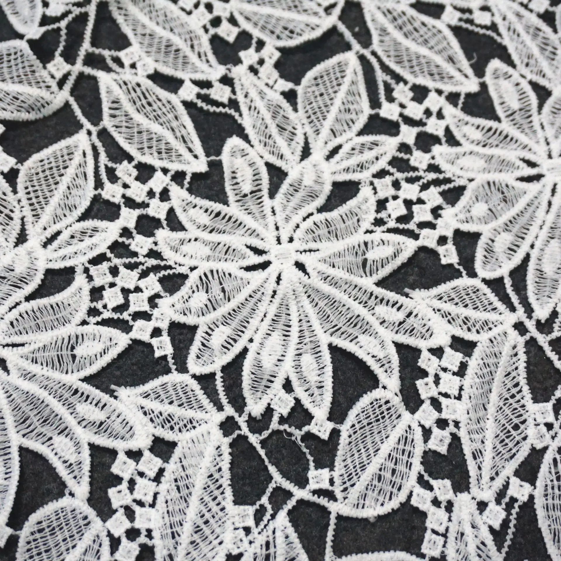 Milk Silk Water Soluble Lace Embroidered Lace for Dress