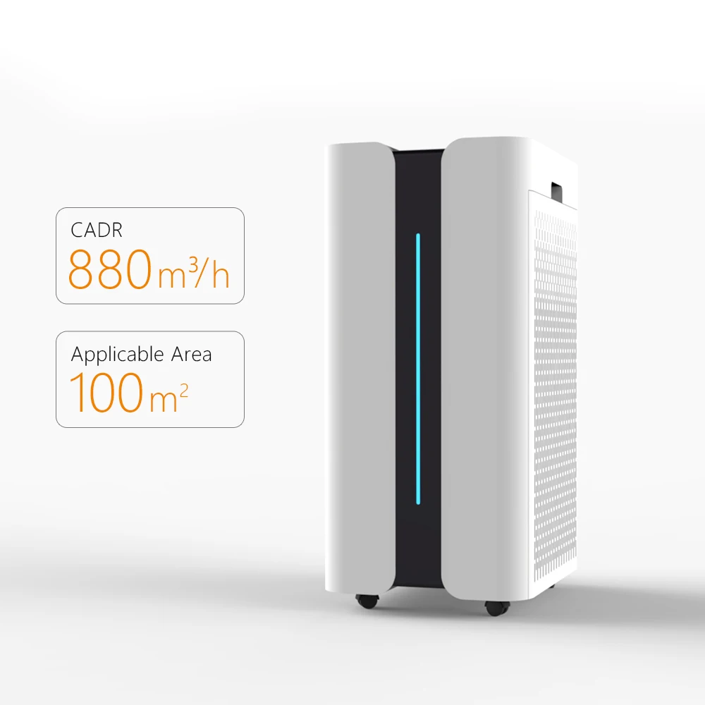 korean home room pure smoke co2 wifi ioniz ionizer air filter purifier cleaner