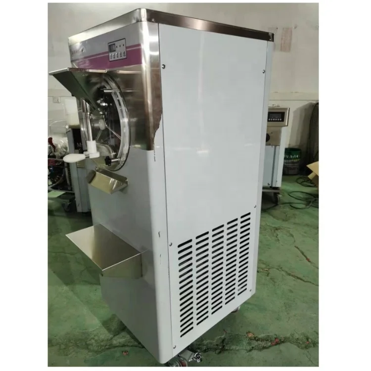 48L/H Gelato Machine Hard Ice Cream Machine Batch Freezer Italian Ice Cream Machine For Business