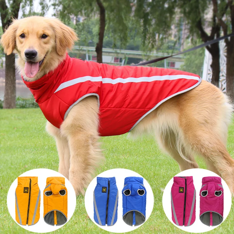Puda 2023 New Design Dog Sweater Pet Clothes for Shipping Pet Supplies Outdoor Reflective Light Dog Clothes