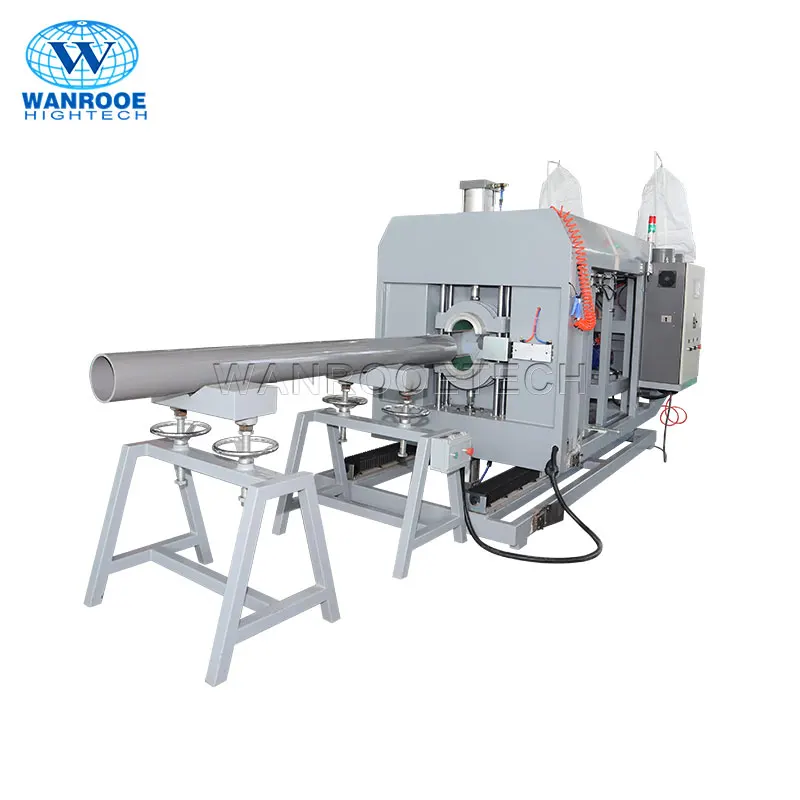 Professional Plastic Pipe Making Machine Pipe Thread Cutting Machine