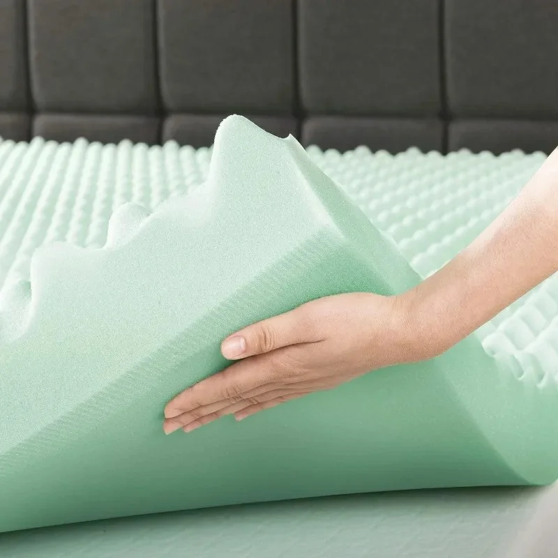 FDA Verified Manufacturer for Cooling Gel Mattress Topper Embossed Pattern Soft Memory Foam Mattress
