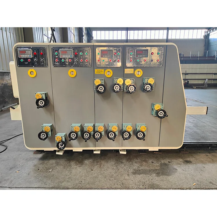 Soome Carton Box Making Machine Flexo 2 3 4 Colors Cardboard Printing Machine Corrugated Printer Slotter Carton Printing Machine