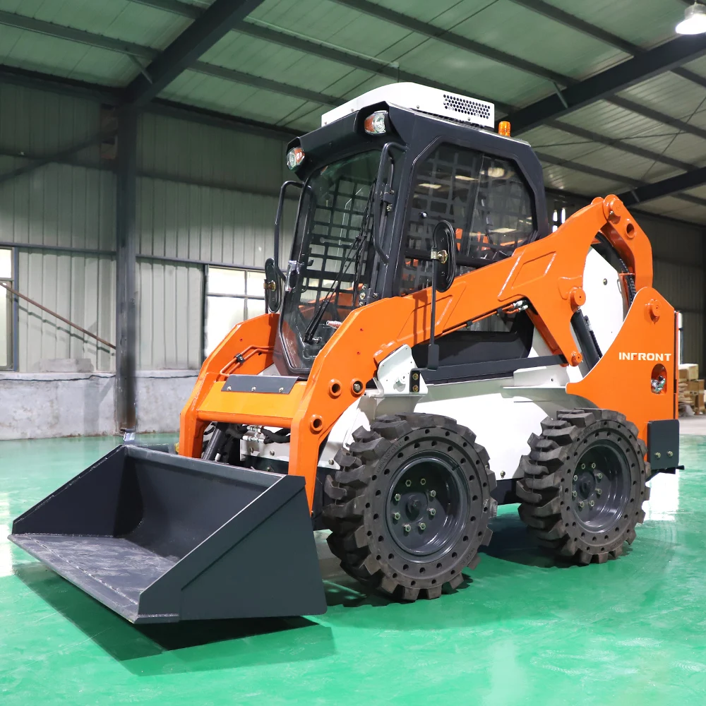 0.2 ton 0.3ton 0.4ton 0.5 ton 0.8 ton mini skid steer loader For home and construction China manufacturer skid steer loader