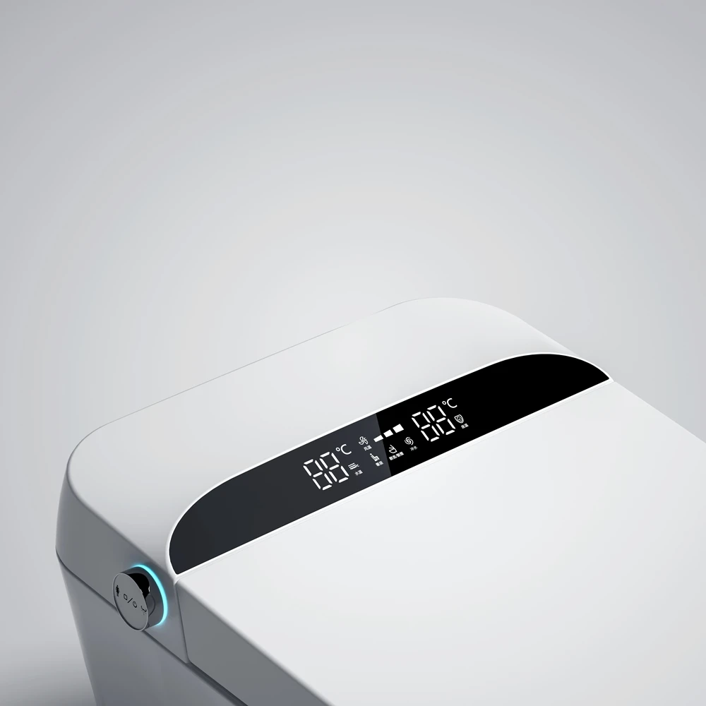 luxury closestool wc toilet bowl automatic black intelligent smart electric one piece bidet toilet