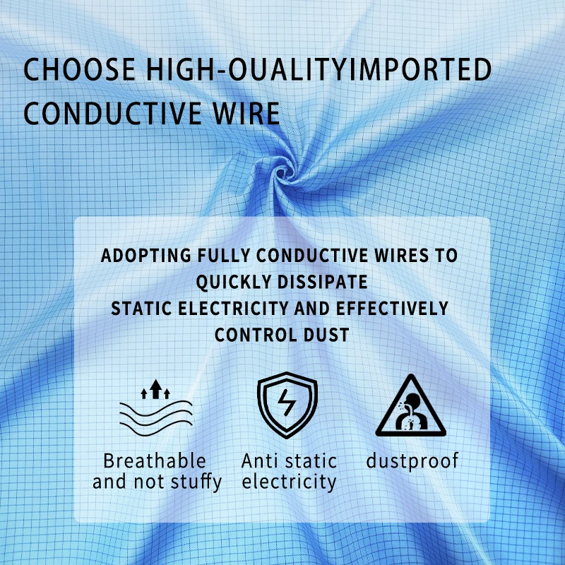 factory Hot Sale ESD clothes anti-static clothing ESD workwear clothes Garment with good quality esd coat