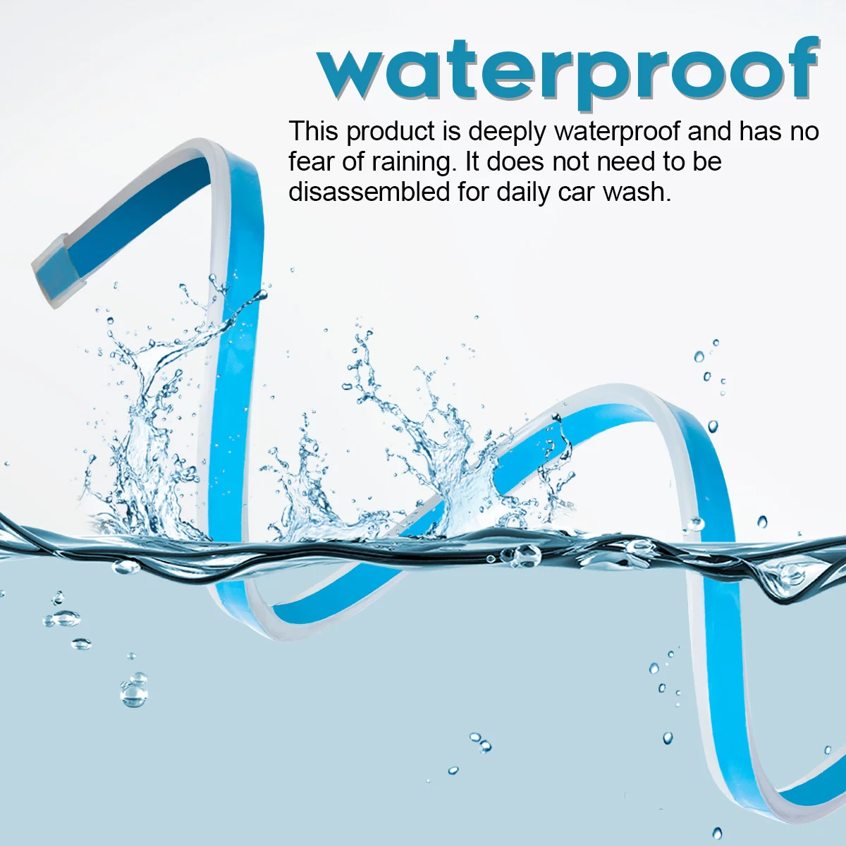 Carolyn Daytime Running Light 60CM Led Strip light Daylight Led Headlight Driving Strips For Cars